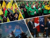 صور العالم هذا المساء.. مئات الأكراد يتظاهرون فى فيينا ضد سياسة أردوغان القمعية.. مسيرات لنعى المناضلة الجنوب أفريقية وينى مانديلا.. الناتو:لا نسعى لعزل روسيا.. استمرار خروج المدنيين والمسلحين من الغوطة السورية