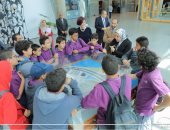 مكتبة الإسكندرية تستقبل 40 طالبًا من معاهد البخارى الأزهرية