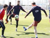 أخبار برشلونة اليوم عن تدريب استشفائى لميسى وسواريز قبل مواجهة ليجانيس