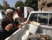 ضبط 11 طن دواجن وأسماك غير صالحة للاستخدام الآدمى فى حملة بشبرا الخيمة