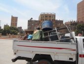 إصلاح كسر ماسورة بشارع ترعة الزمر ورفع إشغالات بعدد من أحياء الجيزة