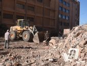 مصدر أمنى: البحث عن 4 أشخاص تحت أنقاض العقار المنهار بسيدى جابر