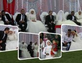 حفل زفاف جماعى لـ120 "عريس وعروسة" داخل دريم بارك فى يوم اليتيم
