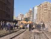 فيديو وصور.. تفاصيل انهيار عقار قديم بمنطقة مصطفى كامل بالإسكندرية