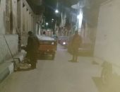 صور.. رئيس مدينة الأقصر يكلف بعمل حملة نظافة تمشيطية بشارع العسال