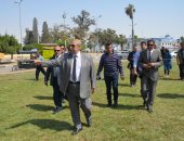 صور.. محافظ الإسماعيلية يتفقد الحدائق العامة والمتنزهات استعدادا لأعياد الربيع