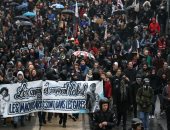 صور.. تجدد المظاهرات فى فرنسا ضد مشروع الإصلاح بالسكة الحديدية