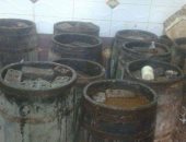 ضبط نصف طن فسيخ و30 طاولة رنجة غير صالحة للاستهلاك الآدمى بالبحيرة