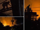 تفحم 100 منزل فى حريق هائل بالعاصمة الفلبينية "مانيلا"
