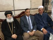 صور.. محافظو المنيا وبنى سويف والمنوفية ومدراء الأمن يهنئون الأقباط