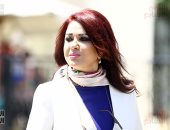 مادلين طبر من داخل الكاتدرائية: "كلنا بنحب السيسي" (صور)