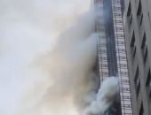 السيطرة على حريق بأحد طوابق فندق شعبى بالغردقة دون خسائر بشرية