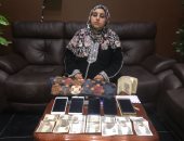 مباحث بولاق أبوالعلا تضبط "نجلاء" مطلوبة فى 9 قضايا "نشل"