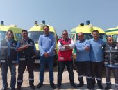 صور.. 5 إصابات متنوعة بشواطئ دمياط الجديدة ورأس البر