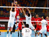 صور.. الأهلى يكتسح الزمالك 3/0 و يتأهل إلى نهائى كأس الطائرة 