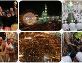آلاف المريدين وأبناء الطرق الصوفية يحتفلون بمولد السيدة زينب