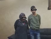 سقوط عاطل وزوجته لحيازتهما كيلو حشيش وأسلحة نارية فى حدائق القبة