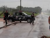 صور أولى لتبادل إطلاق النار بين الشرطة البرازيلية وسجناء حاولوا الهروب