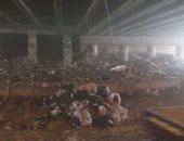 صور.. اضبط مخالفة.. انتشار القمامة يعيق المرور بشوارع الوراق