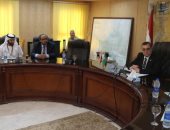 محافظ الفيوم يستقبل وفد من المركز العربي للإعلام السياحي