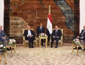 قمة "مصرية - برتغالية".. السيسي: اتفقنا على زيادة التبادل التجارى بين البلدين.. وسرعة تفعيل الاتفاقيات مع البرتغال لإحداث نقلة نوعية فى الشراكة.. ولرئيس البرتغال: مصر تكافح الإرهاب باستراتيجية أمنية ثقافية