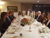 سفير مصر بأثينا يقيم حفل عشاء بحضور وزيرة الهجرة ووفدى اليونان وقبرص