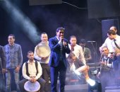 أحمد شيبة يفتتح حفل السفارة الأمريكية بحديقة الأزهر