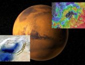 صور جديدة تكشف عن بقايا بركان ضخم على سطح كوكب المريخ