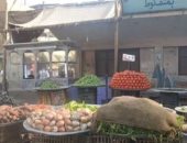 اضبط مخالفة.. طماطم وبطاطس وبصل أمام قصر ثقافة الطفل بمنفلوط بأسيوط