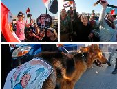 صور وفيديو.. الشعب السورى يتحدى الغارات برفع صورة بشار والعلم فى الشوارع.. مغردون على مواقع التواصل الإجتماعى: خضنا حربا مع 3 دول أثناء نومكم وخلصت.. وتيريزا ماى تتلعثم فى الرد على أسئلة الصحفيين 