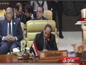 السيسي: على المجتمع الدولى مسئولية الوقوف أمام مصادرة الحقوق الفلسطينية