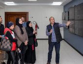 وفد من الهيئة الإقتصادية لتنمية محور قناة السويس يزور ميناء دمياط