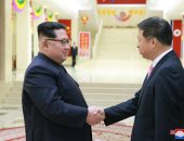 صور.. زعيم كوريا الشمالية يلتقى مسئول بالحزب الشيوعى الصينى فى بيونج يانج