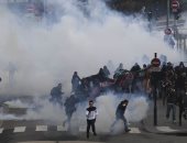 صور.. اعتقال 51 متظاهر فى اشتباكات مع الشرطة جنوب فرنسا