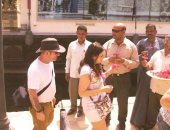 صور.. وصول فوج سياحى من مختلف الجنسيات لمرسى البلينا بسوهاج