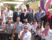 صور.. افتتاح المهرجان الكشفى والإرشادى الأول لجوالى جامعة المنيا