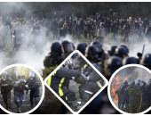 اشتباكات عنيفة بين الشرطة الفرنسية ومحتجين احتلوا مشروع إنشاء مطار غرب البلاد