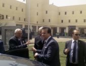 وزير التعليم العالى يغادر المنوفية بعد زيارتة لجامعة السادات