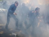 صدامات بين الشرطة والمتظاهرين ضد الحكومة فى يريفان