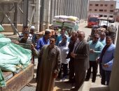 محافظ القليوبية يتفقد استلام الصوامع لمحصول القمح
