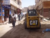 مجلس مدينة الأقصر يواصل أعمال رفع كفاءة شوارع أبو الجود ومدرسة الصنايع 