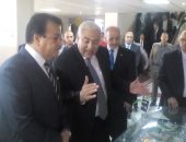 وزير التعليم العالى يصل المنوفية لحضور احتفالية جامعة السادات بعيدها الخامس
