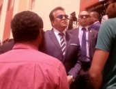 وزير التعليم العالى يرفض افتتاح مبنى مشرحة كلية الطب البيطرى بجامعة السادات