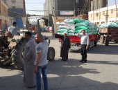 تموين كفر الشيخ : توريد 2563 طناً و453 كيلو قمح للصوامع والشون من المزراعين