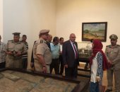 صور.. مدير أمن القليوبية يتفقد متحف الثورة بالقناطر الخيرية