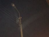 قارئ يشكو عدم إنارة أعمدة الكهرباء ليلا بشوارع النزهة
