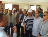 لجنة الإدارة المحلية بالبرلمان تستهل زيارتها لأسوان بتفقد محطة مياه جبل شيشة