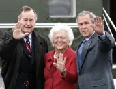 صور.. وفاة باربرا زوجة رئيس أمريكا الأسبق جورج بوش الأب  عن عمر 92 عاما