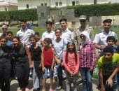 صور.. أطفال مكتبة مصر الجديدة فى زيارة لأكاديمية الشرطة