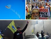 صور العالم هذا المساء.. ترامب يسعى لنقل سفارة أمريكا للقدس الشهر المقبل.. أطفال غزة يواجهون اعتداءات إسرائيل بطائرات المولوتوف.. أردوغان يعلن إجراء انتخابات مبكرة.. ومظاهرات مناهضة لرئيس وزراء الهند ببريطانيا